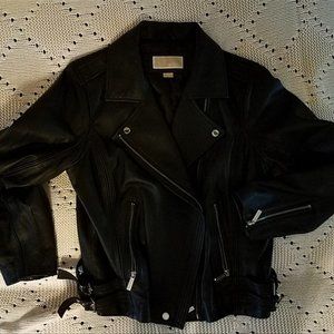 MICHAEL KORS Women's Leather Jacket